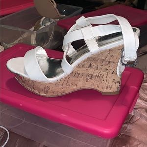 White JLO wedges